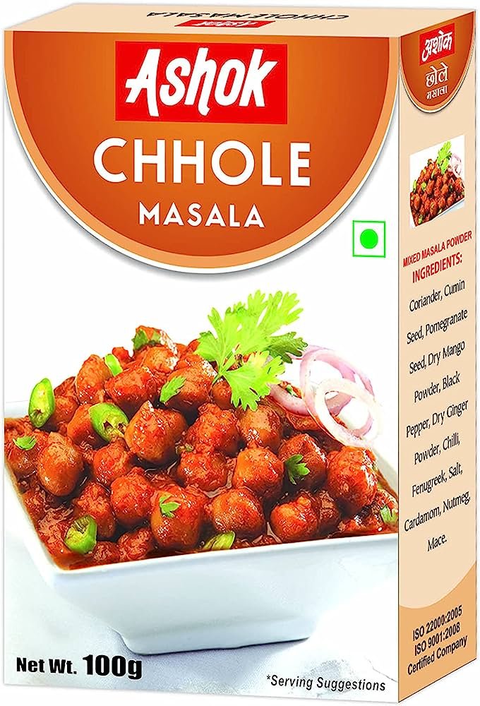 छोले मसाला 100 ग्राम (Chhole Masala Ashok 100 gm )code 83062