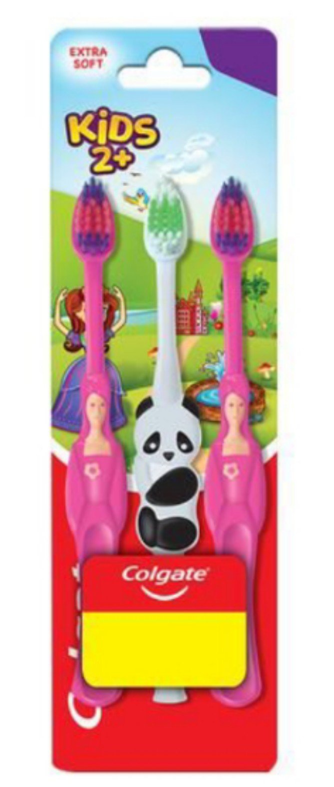 Child Colgate Toothbrush Pack of 03 Piece Kids Brush