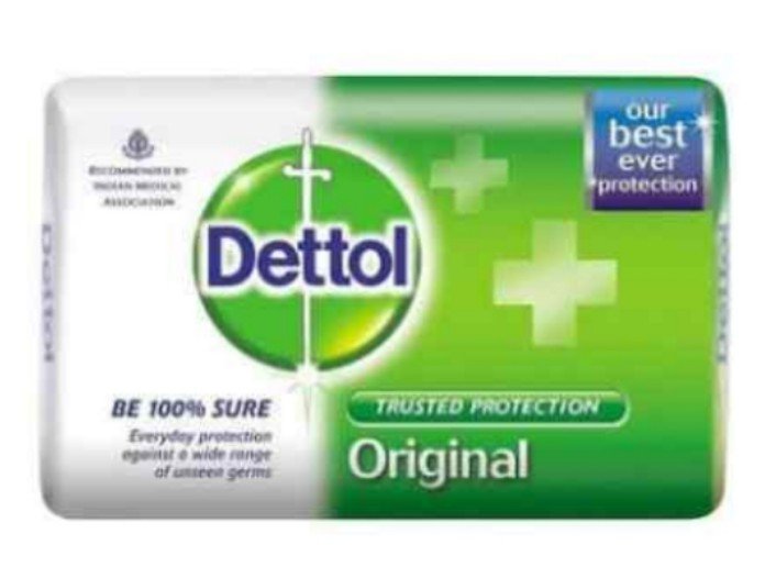 डेटॉल साबुन रू 10.0 (Dettol Origional Soap Rs 10.00)