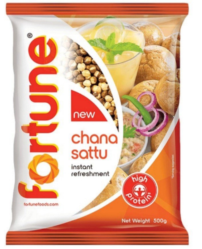 फॉर्च्यून शुद्ध चना सत्तू 500 ग्राम ( Fortune Pure Chana Sattu 500 Gram)