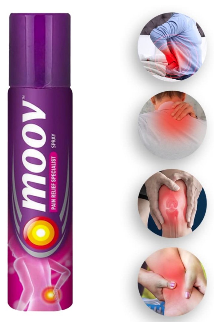 मूव स्प्रे 80gm( Moov Spray )