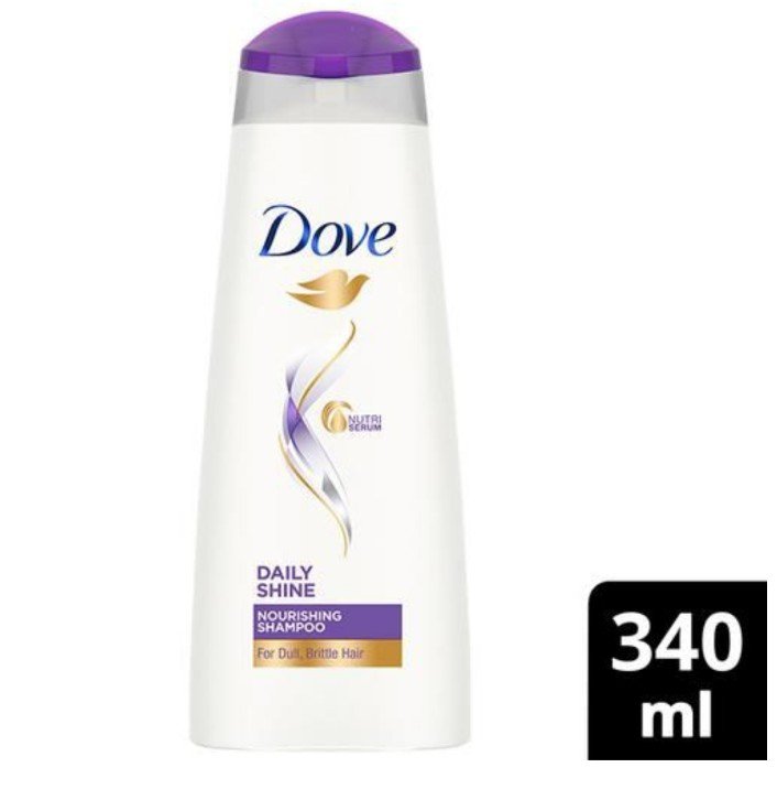 डव डेली शाइन शैम्पू 340 ML ( Dove Daily Shine Shampoo 340 Ml)