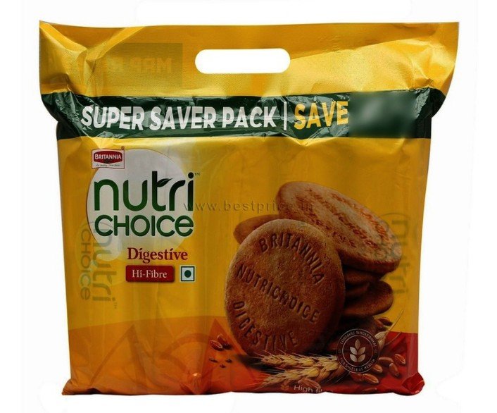 ब्रिटानिया न्यूट्री च्वाइस 01 किग्रा ( Britaniya Nutrichoice Digestive Biscuits 01 Kg)