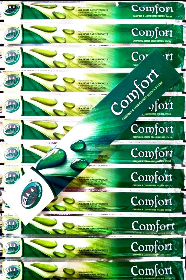 कम्फर्ट मच्छर अगरबत्ती 01 पैकेट ( Comfort Green Masquito Stick)