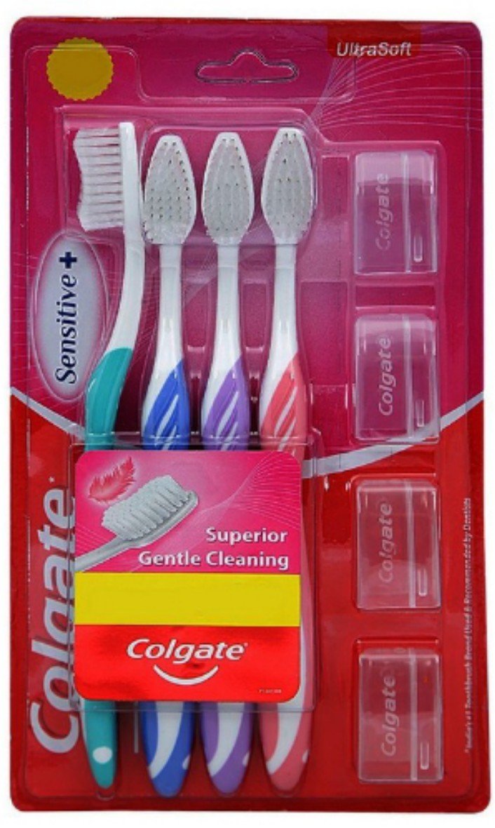 Colgate Sensitive  Tooth Brush (3+1=04 Piece)