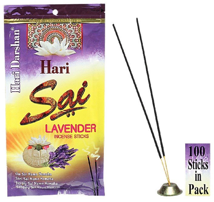 हरि दर्शन लैवेंडर अगरबत्ती 120 ग्राम ( Hari Darshan Lavender Agarbatti 120 Gm -100 Stick)