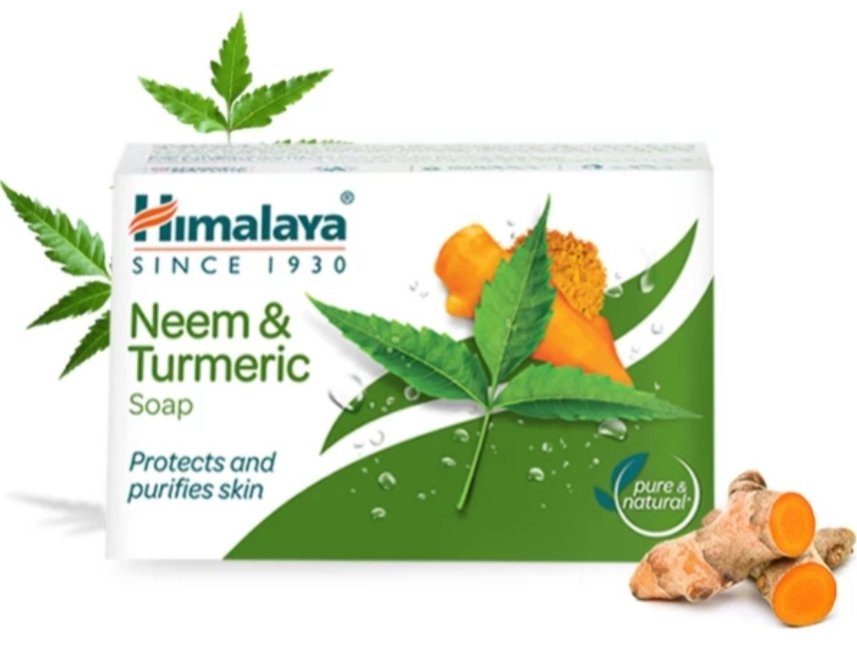 हिमालया नीम & टर्मरिक 125ग्राम (Himalaya Neem & Turmeric Soap 125 Gm)