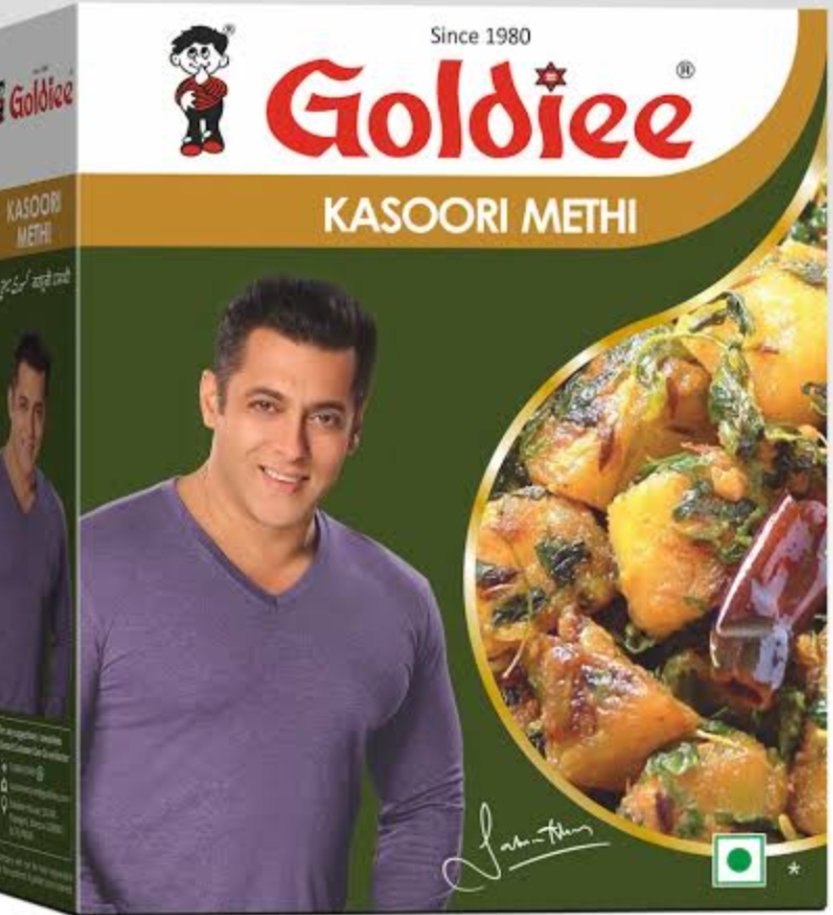 कसूरी मेथी 25 ग्राम ( Goldiee Kasoori Methi goldee kasuri methiGoldiee 25 gm)