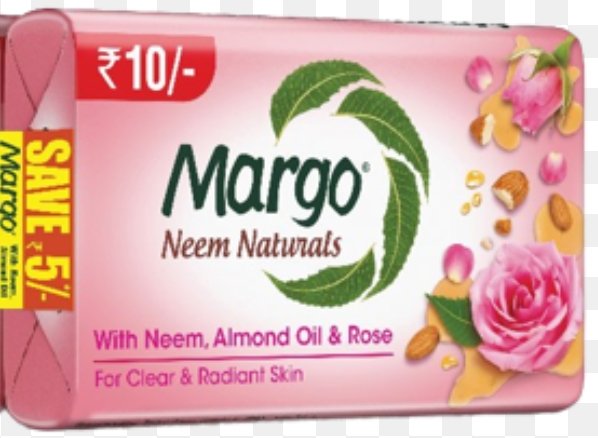 नीम आलमंड ऑयल और रोज ₹10/-(Margo Neem Naturals wमार्गोith Neem, Almond Oil & Rose 40g)