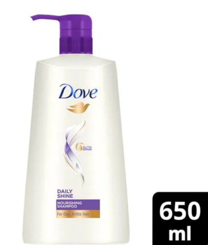 डव डेली शाइन शैम्पू 650 Ml ( Dove Daily Shine Shampoo 650 Ml)