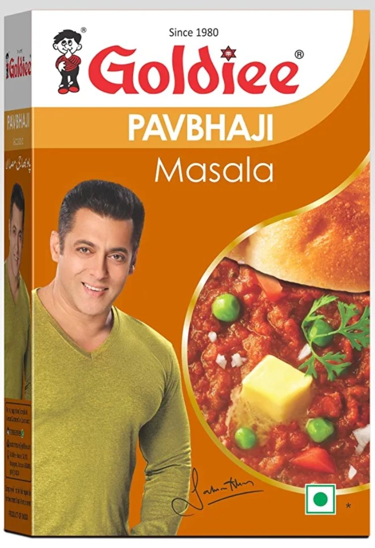 पाव भाजी मसाला 50 ग्रा (Pav Bhaji Masala Goldiee 50gm) Code 02653