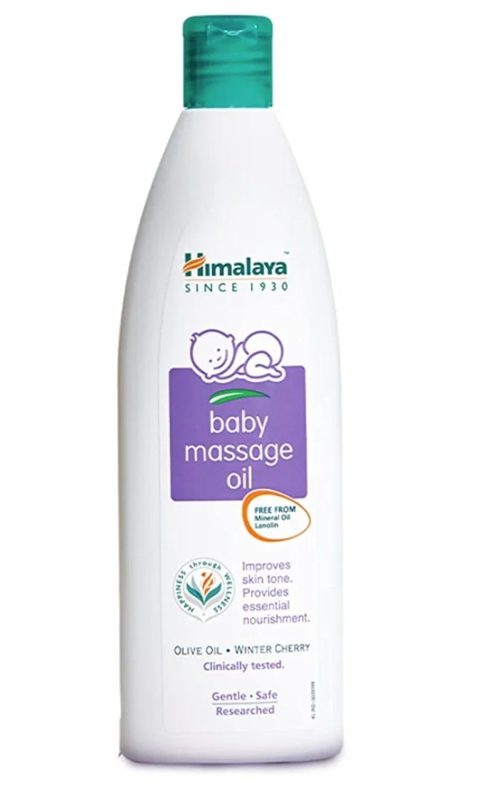 हिमालया बेबी ऑयल 50 Ml Himalaya Baby Massage Oil 50Ml