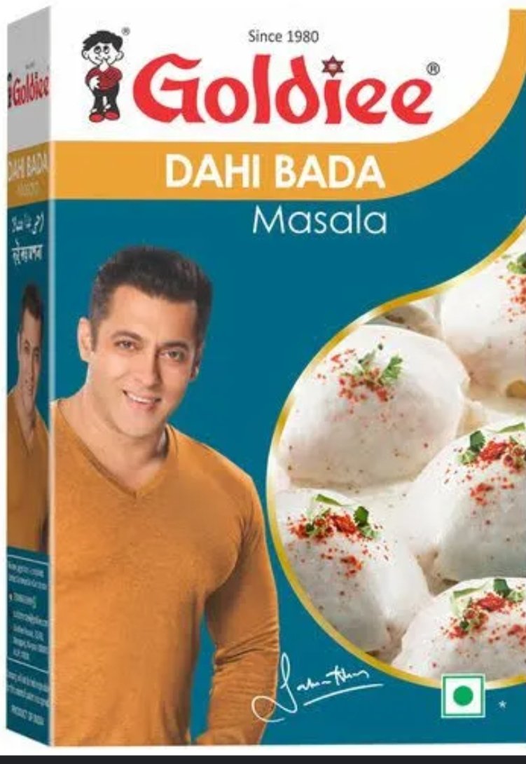 दही बड़ा मसाला 50 ग्राम(Dahi Bada Masala Goldiee 50 Gm )code 00567