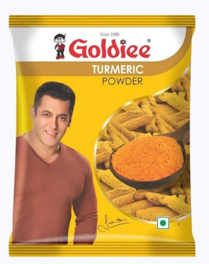 गोल्डी हल्दी पाउडर 10 रू ( Goldiee Haldi Powder Goldiee@Rs-10/-)