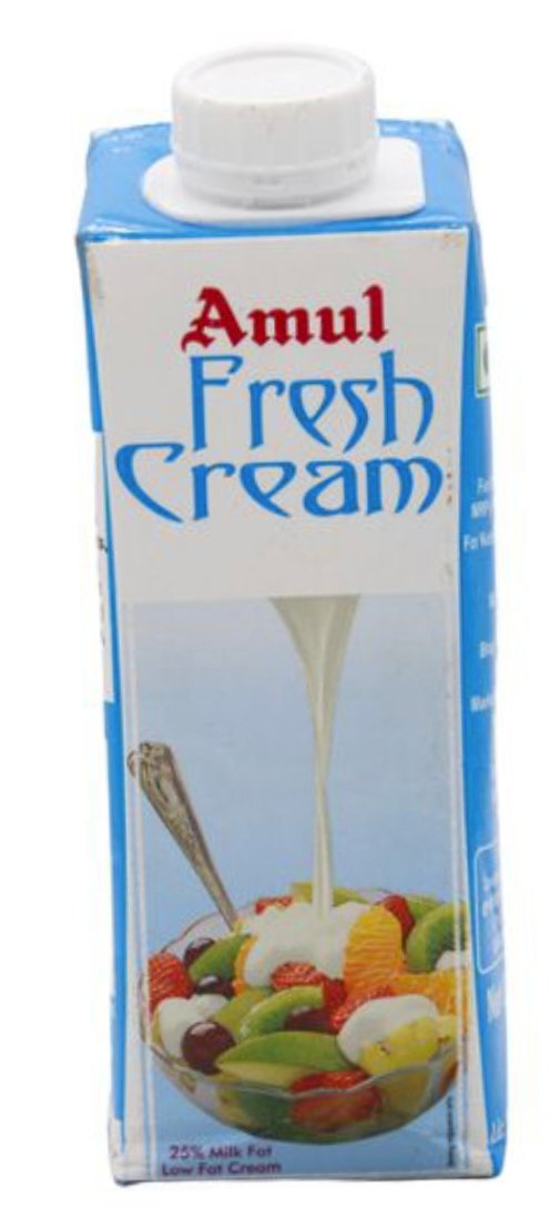 अमूल फ्रेश क्रीम 250 ग्रा ( Amul Fresh Cream 250 Gm)