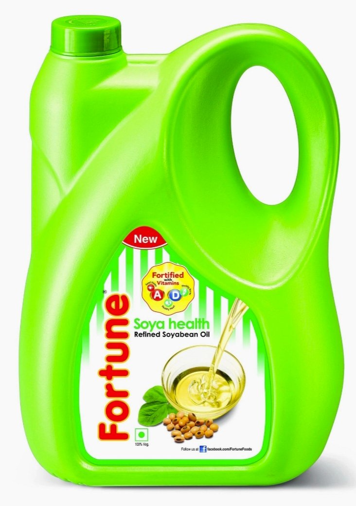 फॉर्च्यून रिफाइंड 05 लीटर कैन ( Fortune Soyabean Refiend Oil 05 Ltr Can)