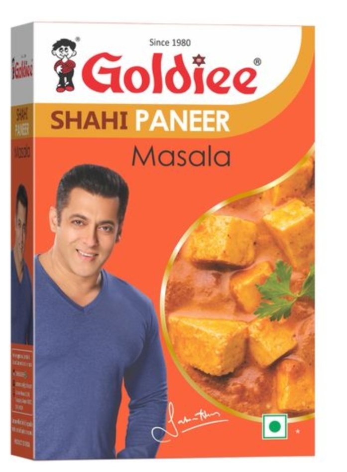 शाही पनीर मसाला 100gm (Shahi Paneer Masala Goldiee100 gm)code 05579